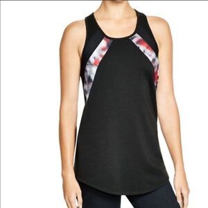 NWT ELIE TAHARI Dianna Knit Red/Black Tank Top
